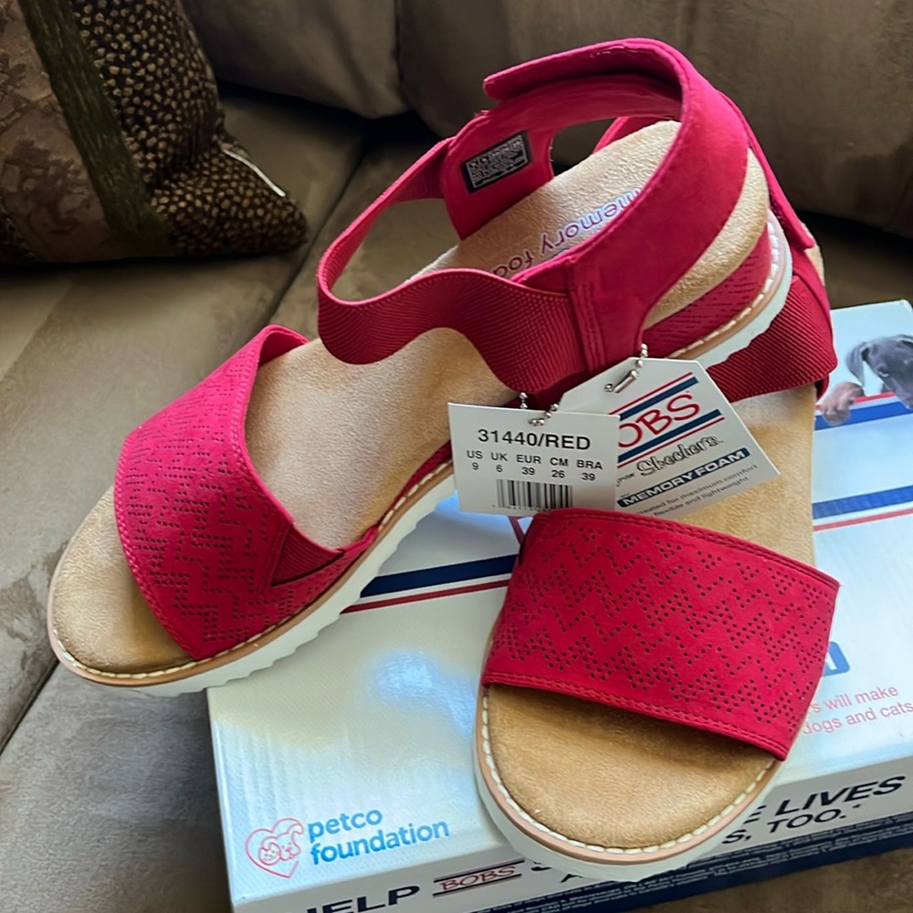 Skechers Memory Foam Sandals - Desert Kiss